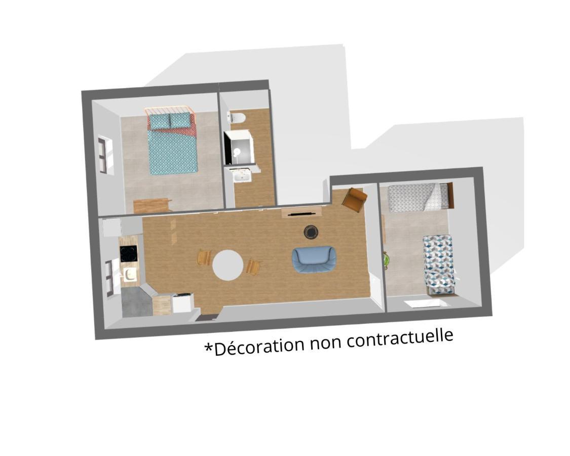 Dewailly, 2 Chambres, 3 Lits, Elegant, 700M Centre Ville Αμιάν Εξωτερικό φωτογραφία